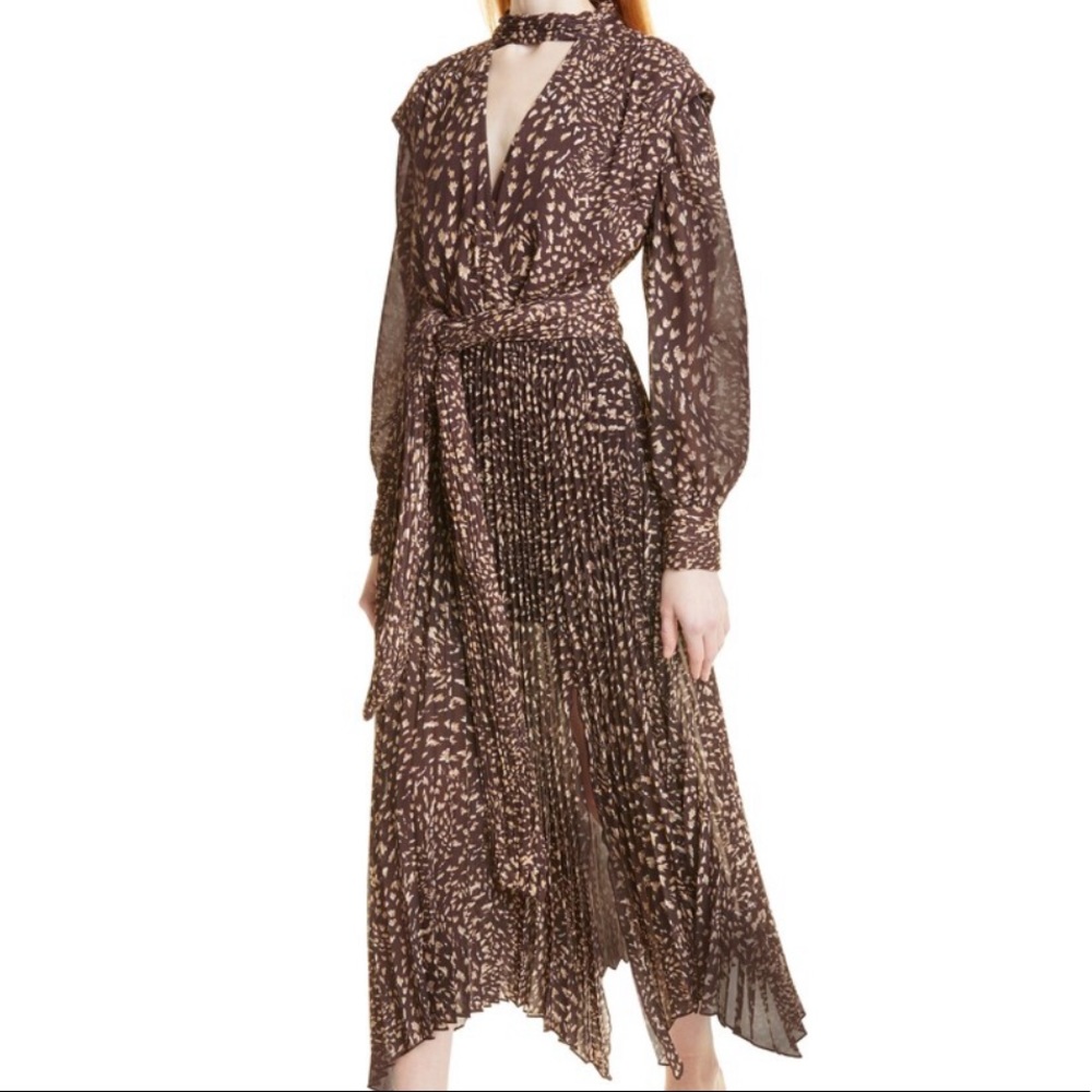 Jonathan Simkhai Devyn Textured Dot Long Sleeve C… - image 2